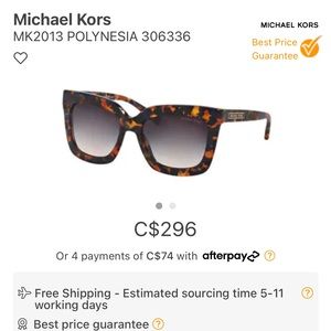 Michael Kors Polynesia Sunglasses